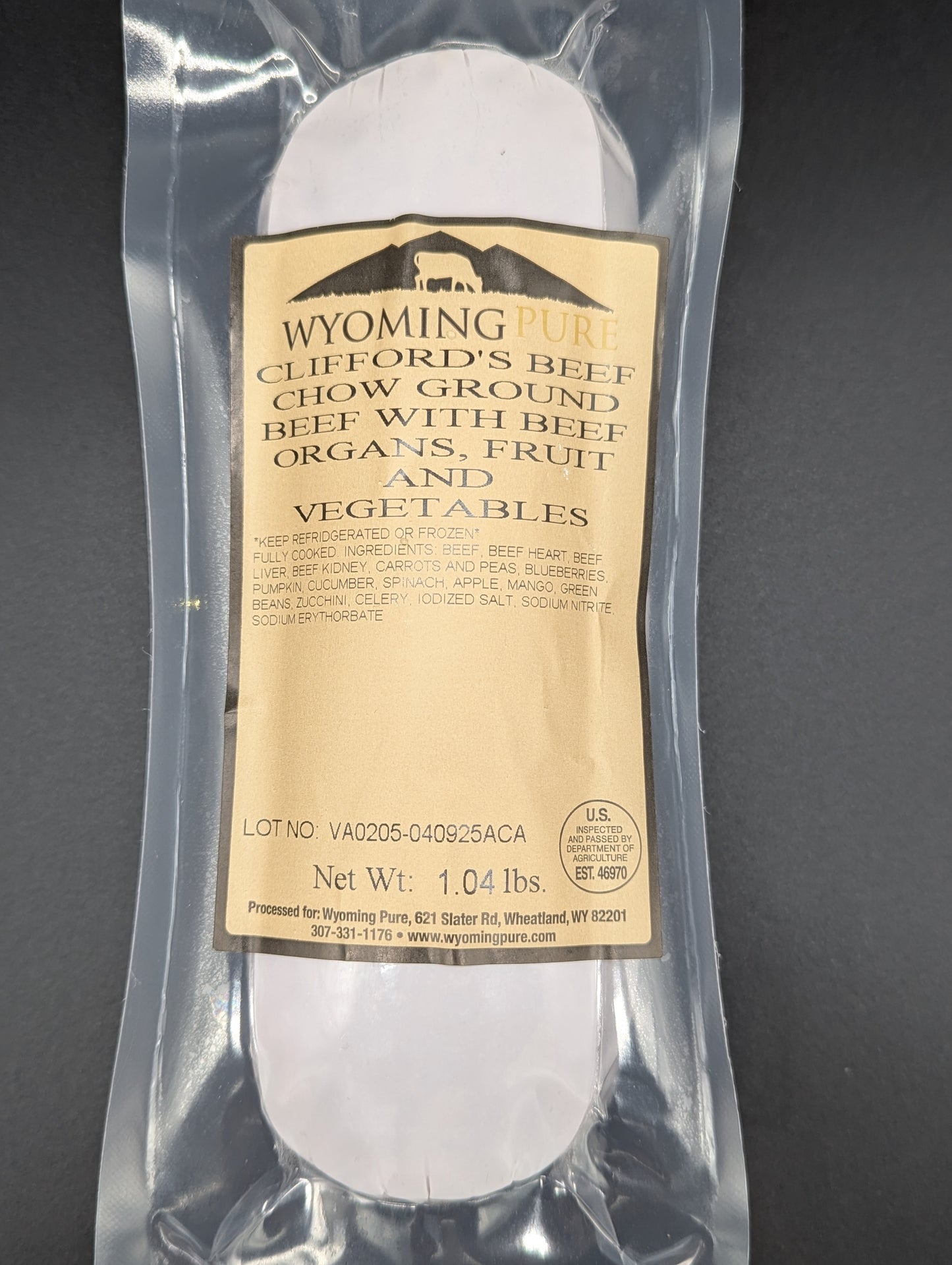 Wyoming Pure Pet - Fully Cooked