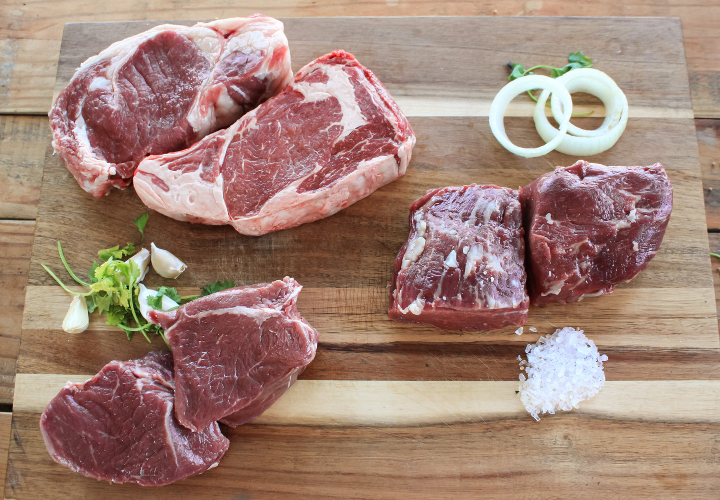 Chug creek sampler steaks